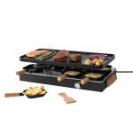 BOSKA Raclette Gourmet Party, 8 Person (EU Type F) Black