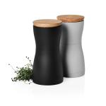 AdHoc Twin Salt and pepper mill set Black/white