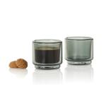 AdHoc Impact Espressotassen 45ml, 2er-Set Transparent