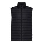 IQONIQ Meru men recycled polyester bodywarmer, black Black | S