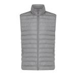 Iqoniq Meru men recycled polyester bodywarmer, silver grey Silver grey | XL