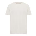 IQONIQ Kakadu relaxed recycled cotton t-shirt, ivory white, pebble gray Ivory white, pebble gray | XXS