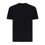 Iqoniq Sierra Lightweight T-Shirt aus recycelter Baumwolle, schwarz Schwarz | XS