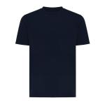 Iqoniq Sierra lightweight recycled cotton t-shirt, navy Navy | XS