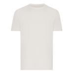 IQONIQ Brett recycled cotton t-shirt, ivory white, pebble gray Ivory white, pebble gray | XXS