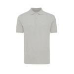 IQONIQ Yosemite recycled cotton pique polo, heather grey Heather grey | 4XL
