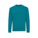 Iqoniq Zion Rundhals-Sweater aus recycelter Baumwolle, Verdigris Verdigris | XXS