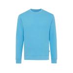 IQONIQ Zion Rundhals-Sweater aus recycelter Baumwolle, Ruhiges Blau Ruhiges Blau | XXS