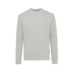 IQONIQ Denali ungefärbt. Rundhals-Sweater aus recycelter BW, Grau meliert Grau meliert | XXS