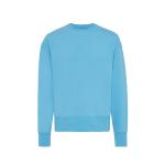 IQONIQ Kruger Relax-Rundhals-Sweater aus recycelt. Baumwolle, Ruhiges Blau Ruhiges Blau | XXS