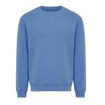 IQONIQ Torla Rundhals-Pullover aus recycelter Baumwolle, Mondlichtblau Mondlichtblau | L