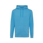 Iqoniq Jasper recycled cotton hoodie, tranquil blue Tranquil blue | XXS