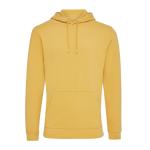 IQONIQ Jasper recycled cotton hoodie, ocher yellow Ocher yellow | XS