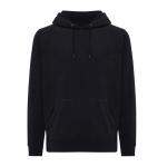 Iqoniq Trivor recycled polyester microfleece hoodie, black Black | XXS