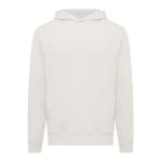 IQONIQ Yengo recycled cotton hoodie with sidepockets, ivory white, pebble gray Ivory white, pebble gray | XXS