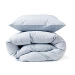 VINGA Montgomery premium cotton bed linen, 4 pcs set Aztec blue