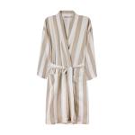 VINGA Ornos GRS hammam robe L/XL, white White, beige