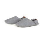 VINGA Moulton RCS RPET slippers S/M, granite Granite, black