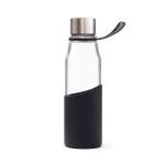 VINGA Lean Glass Water Bottle Black