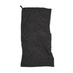 VINGA GRS RPET active dry towel 140 x 70cm Black