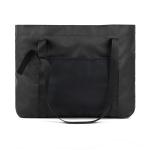 VINGA Livorno GRS recycled polyester maxi tote Black