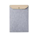 VINGA Albon GRS recycled felt 15" laptop sleeve Convoy grey