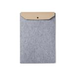 VINGA Albon GRS recycled felt 17" laptop sleeve Convoy grey
