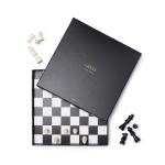 VINGA Chess coffee table game Black