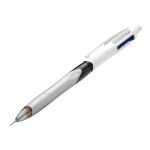 BIC® 4 Colours 3+1HB Weiß/grau