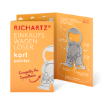 RICHARTZ® EINKAUFSWAGENLÖSER karl painter Silver