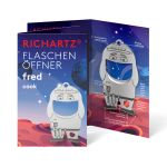 RICHARTZ® FLASCHENÖFFNER fred cook Silver