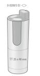 TEXTMARKER 3er SET SI, silber Silver