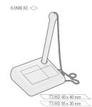 DESK KE, schwarz Black | Blue