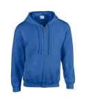 HB Zip Hooded sweatshirt, aztec blue Aztec blue | L