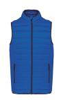 KA6113 wattierte Bodywarmer-West, Blau Blau | L