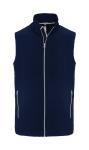 KA423 Doppellagige Softshellweste, dunkelblau Dunkelblau | L