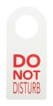 Disturb custom door hanger White