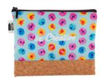 CreaBeauty Cork M RPET Individuelle Kosmetiktasche, natur Natur,schwarz