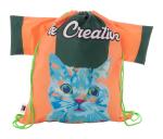 CreaDraw T RPET custom drawstring bag 