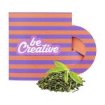 CreaTea Mug individueller Teebeutel, grüner Tee, weiß Weiß, Cliphals klar