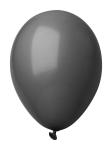 CreaBalloon Luftballon, pastell Schwarz