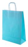 Store Papier-Einkaufstasche Hellblau