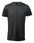 Tecnic Markus RPET sport T-shirt, black Black | XS