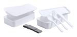 Ayam antibacterial lunch box White