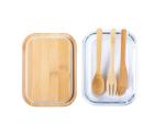 Cuttata glass lunch box Nature