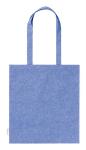 Rassel cotton shopping bag Aztec blue