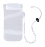 waterproof mobile case Transparent white