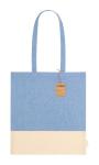 Konti cotton shopping bag Aztec blue