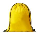 Hildan RPET drawstring bag Yellow