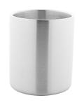 Bastic stainless steel mug Silver/green